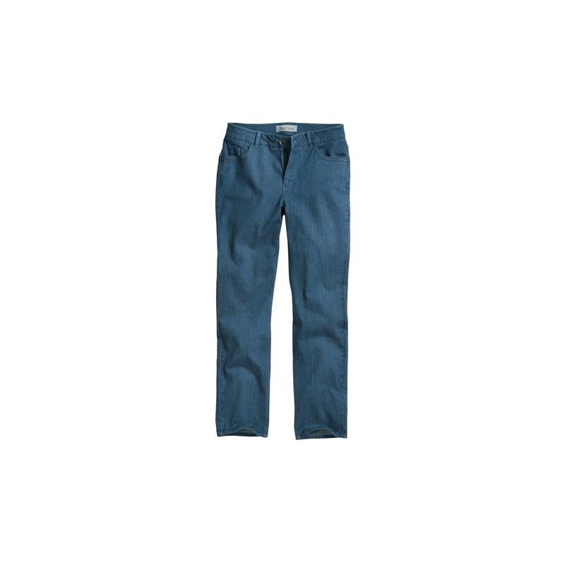 COLLECTION L. Damen Collection L. Jeans mit schimmernden Metallplättchen blau 36,38,40,42,44,46,48,50,52,54
