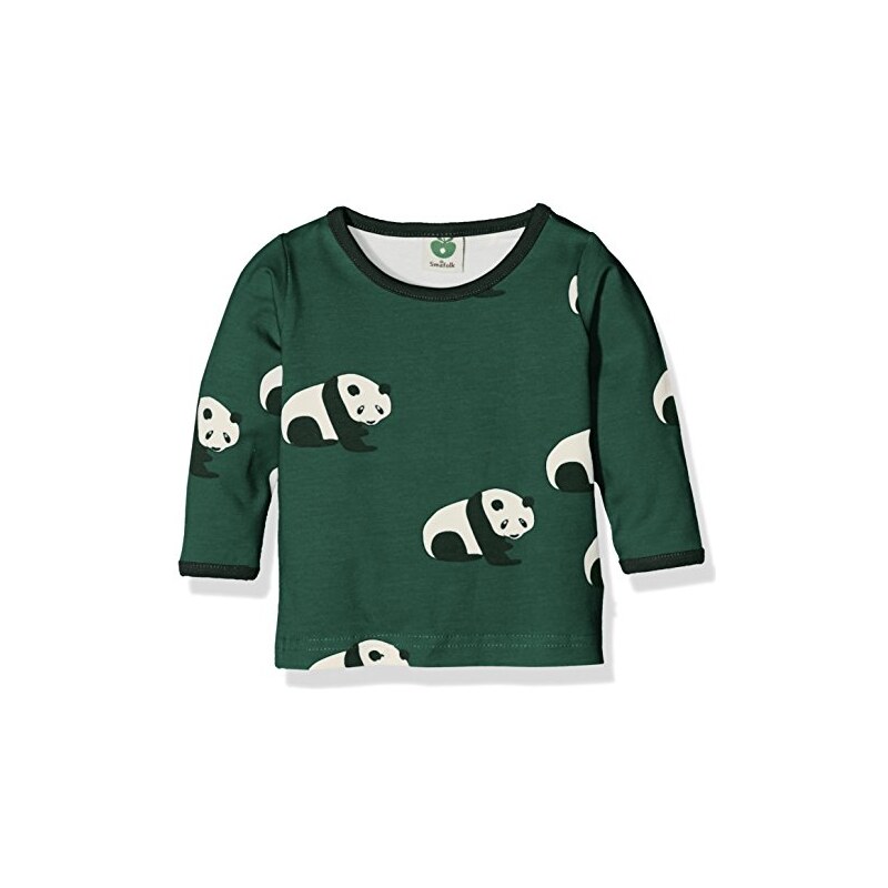 Småfolk Unisex Baby T-Shirt Ls. Panda