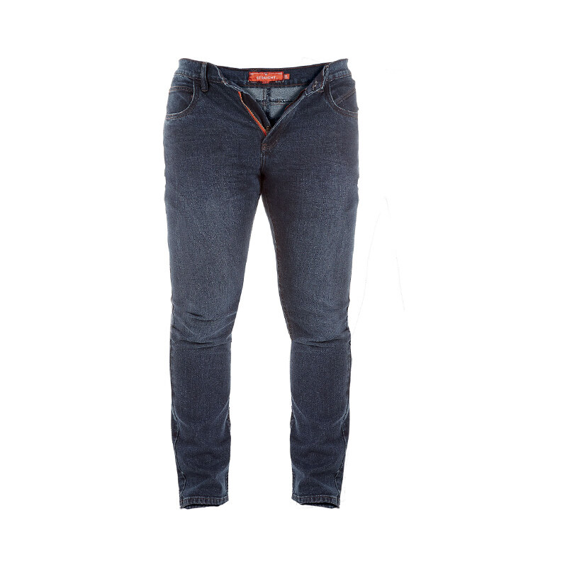 Lesara D555 Jeans mit versetzter Gürtelschlaufe - 42