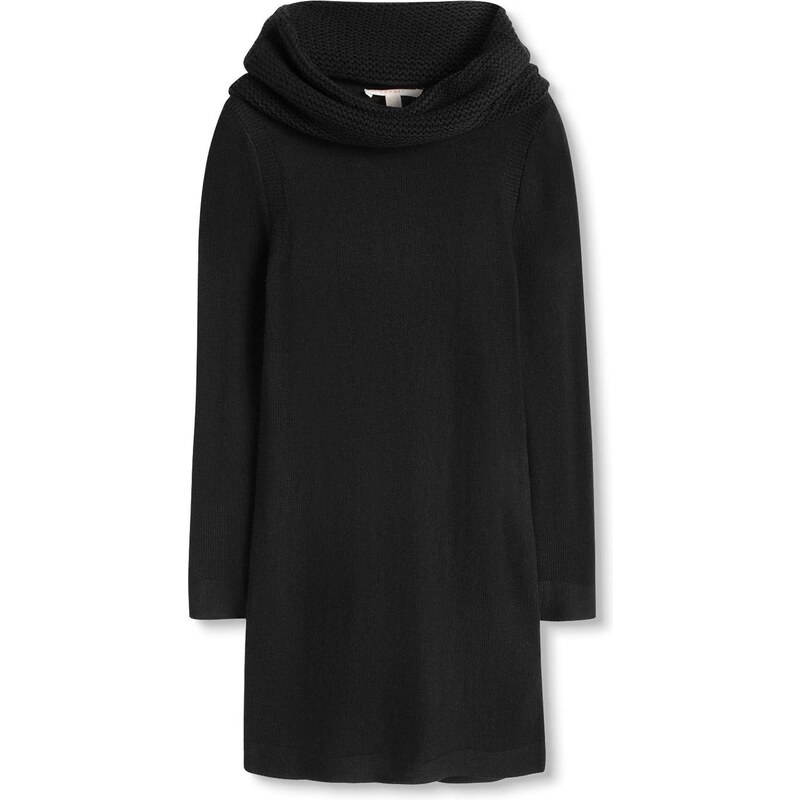Esprit Kleid Pullover - schwarz
