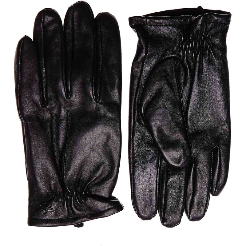 Dockers Leather Casual - Lederhandschuhe - schwarz