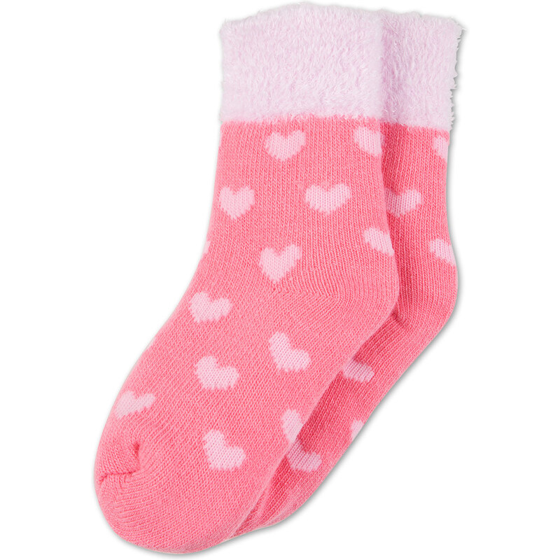 C&A 1 Paar flauschige Socken in Pink