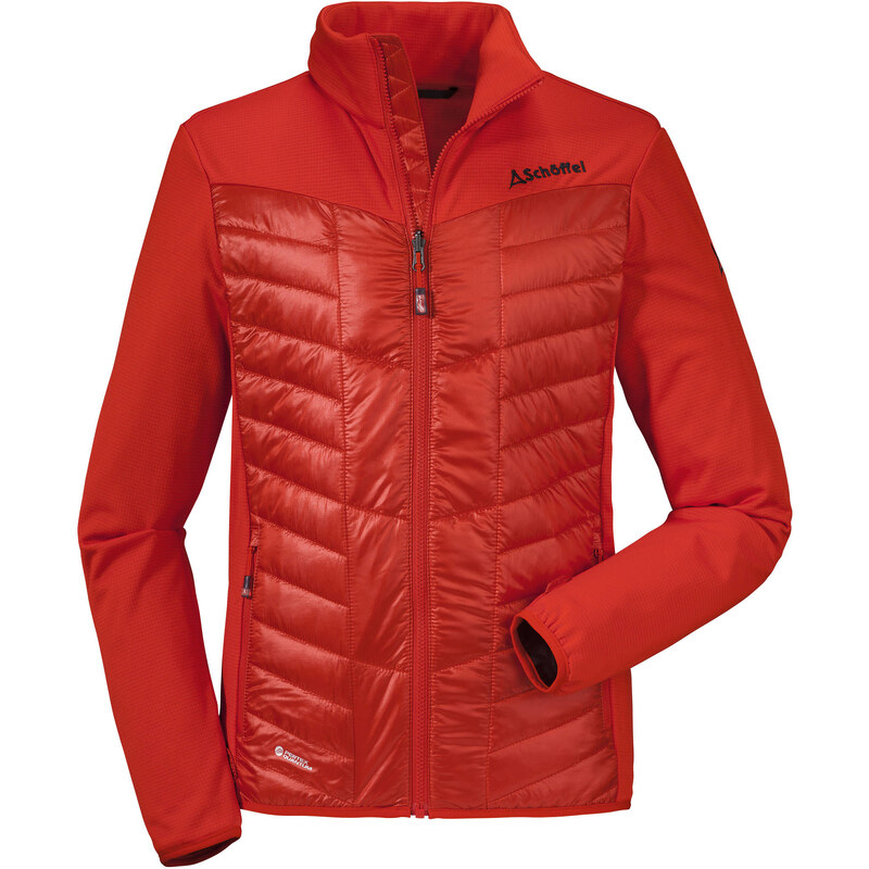 Schöffel: Herren Jacke Hybrid ZipIn! Jacket Rom, orange, verfügbar in Größe 52,50