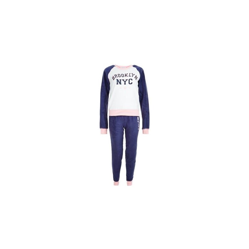 New Look Teenager – Raglan-Pyjamaset mit „Brooklyn/NYC“-Schriftzug