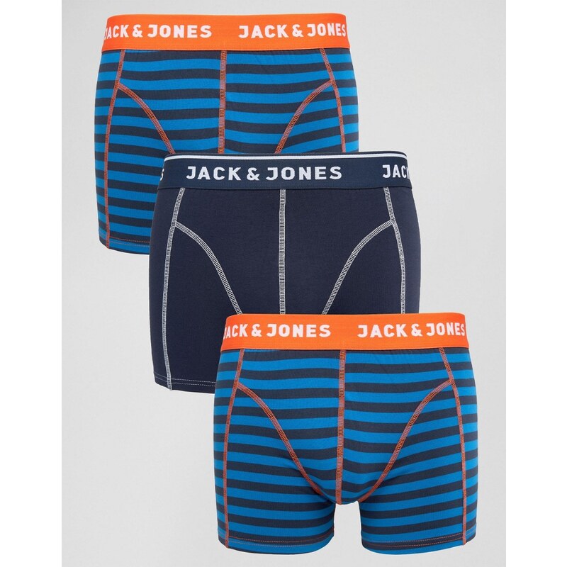 Jack & Jones - Unterhosen im 3er-Set - Blau