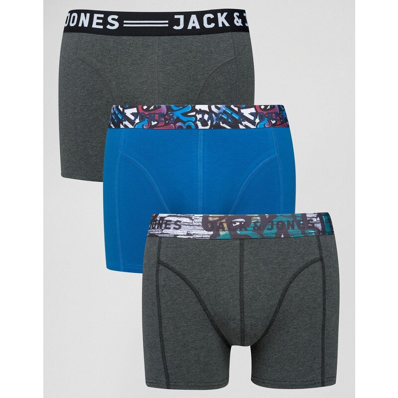 Jack & Jones - Unterhosen im 3er-Set - Mehrfarbig