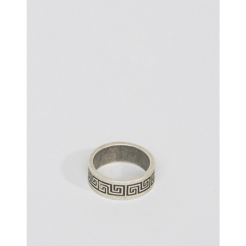 ASOS - Silberner Ring in Säulendesign - Silber