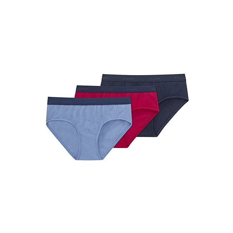 Schiesser Mädchen Unterhose 3pack Panties, 3er Pack