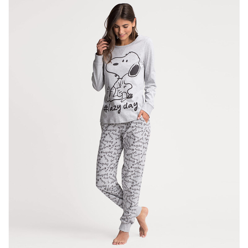 C&A Pyjama in Grau