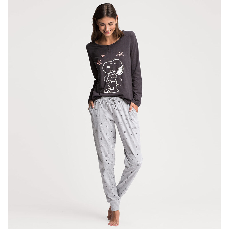 C&A Pyjama in Grau