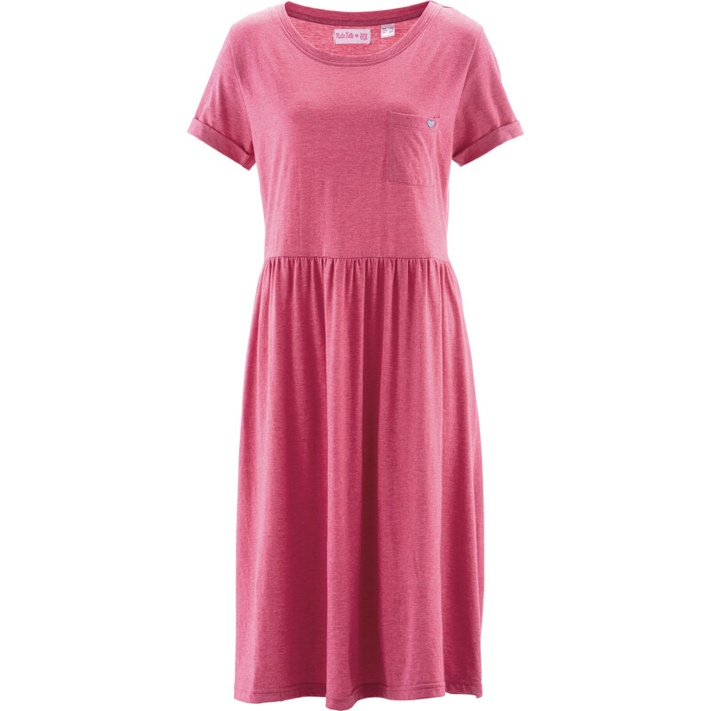 bpc bonprix collection Shirt-Kleid, 1/2 Arm - designt von Maite Kelly/Sommerkleid in pink von bonprix
