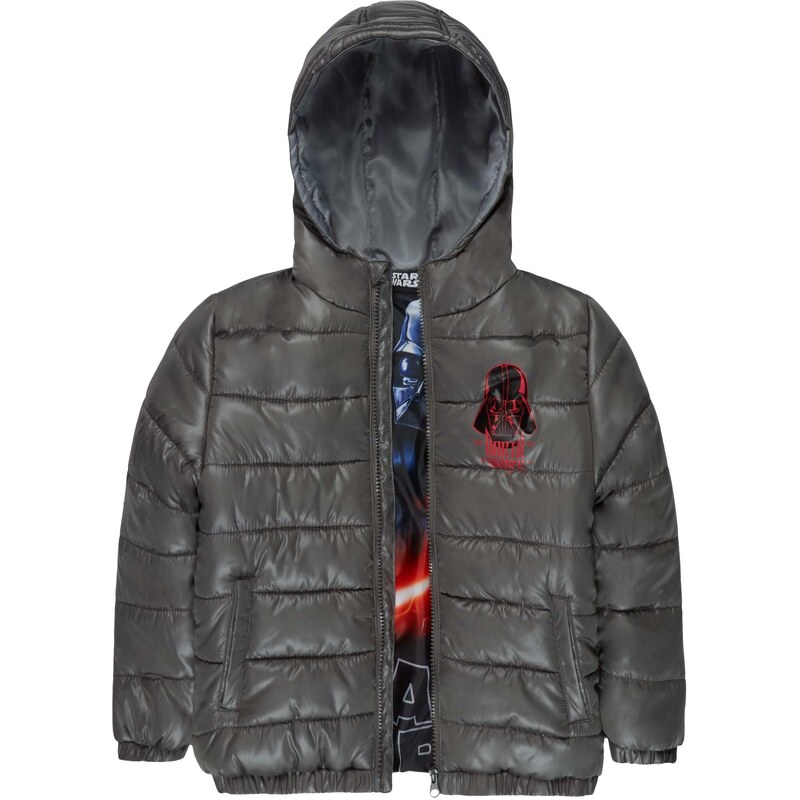 Star Wars-The Clone Wars Winterjacke khaki in Größe 116 für Jungen aus Obermaterial: 100 % Polyester Futter: 100 % Polyester