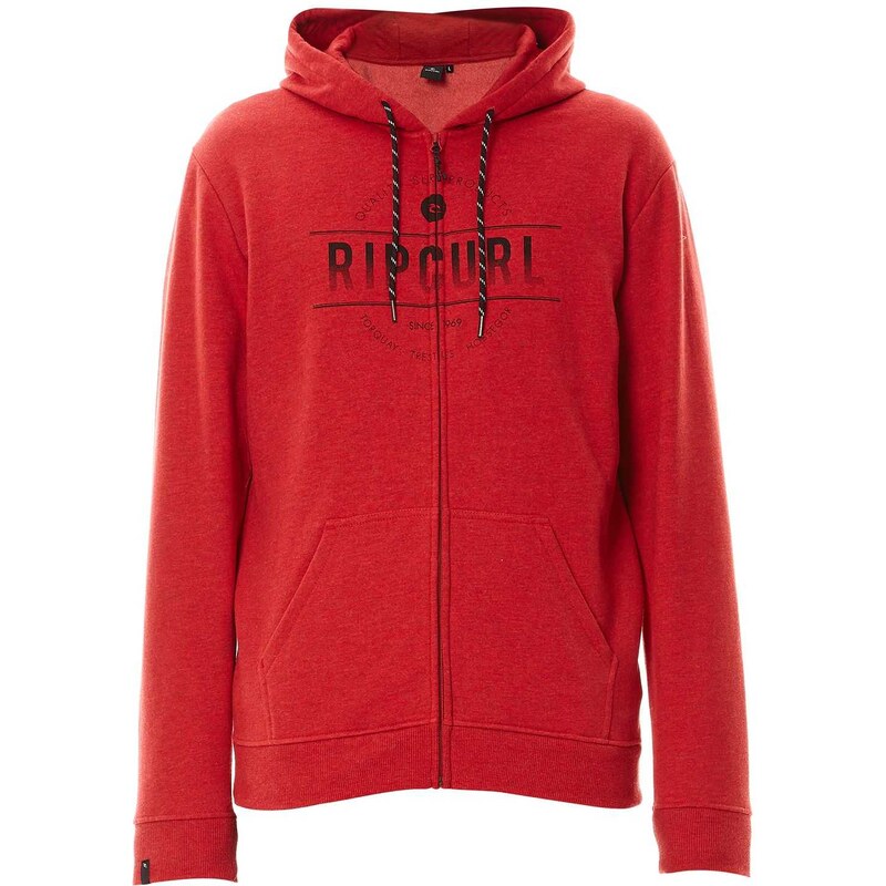 Rip Curl Rounded Rip Zt Hood - Hoody - rot