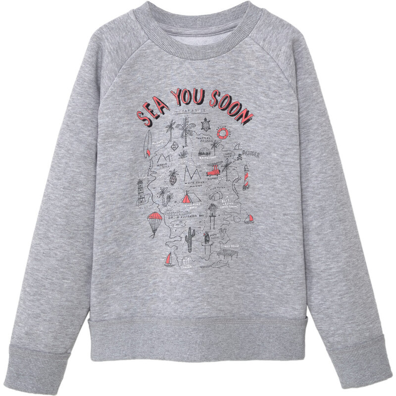 MANGO KIDS Jersey-Sweatshirt Mit Print