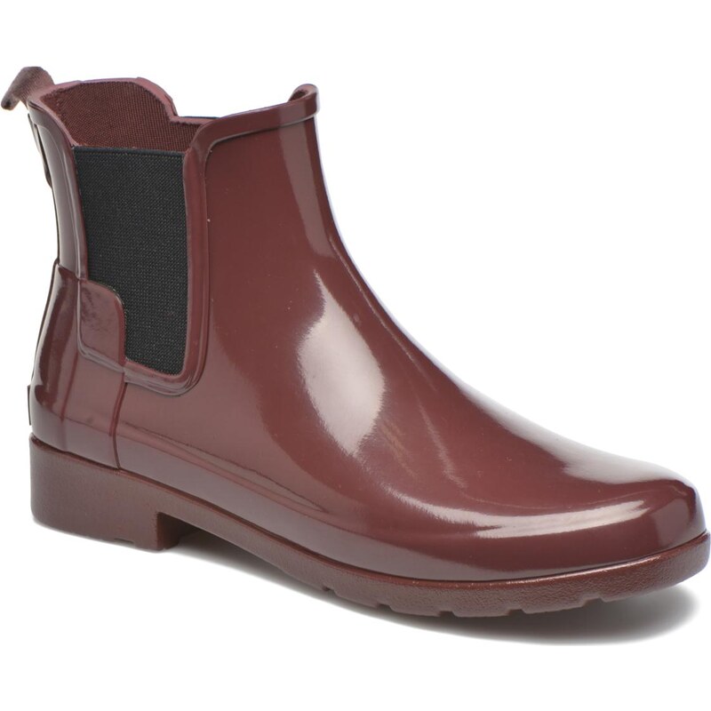 SALE - 40% - Hunter - Original Refined Chelsea Gloss - Stiefeletten & Boots für Damen / lila
