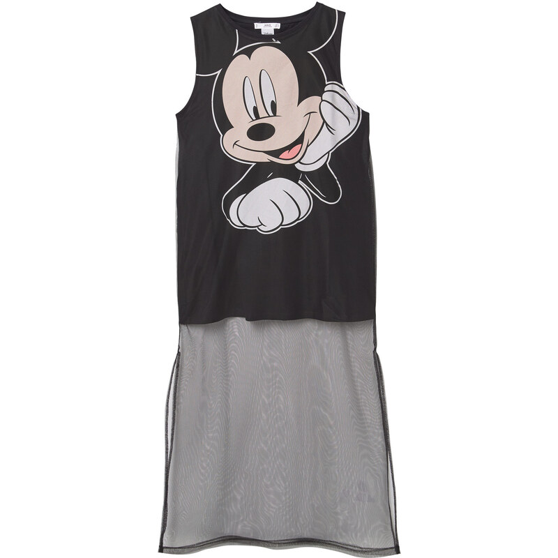 MANGO T-Shirt Aus Tüll Mickey Mouse