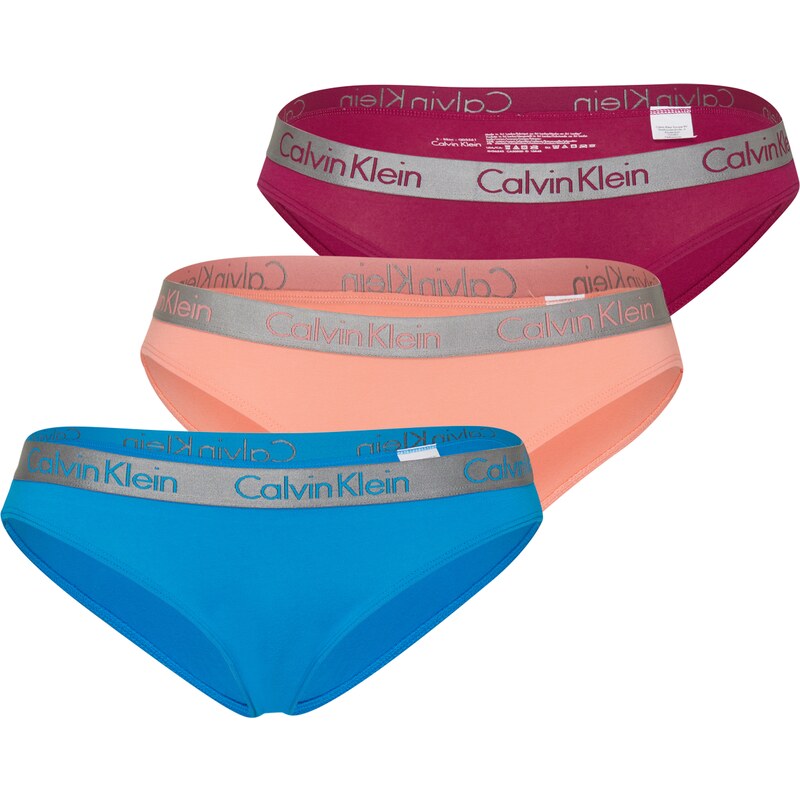 Calvin Klein Underwear Logo Slip 3Pk Bikini