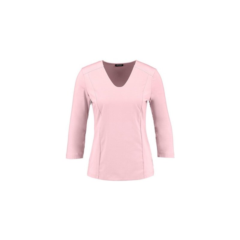 Damen Gerry Weber T-Shirt 3/4 Arm 3/4 Arm Shirt mit Materialpatch GERRY WEBER rosa 40,42,44,46