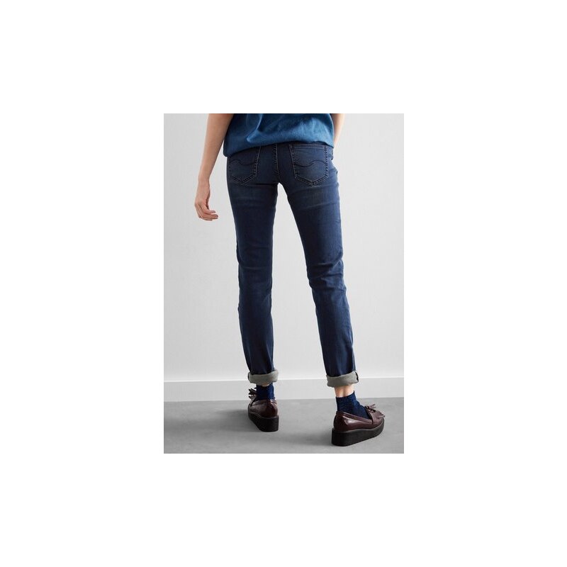 Q/S DESIGNED BY Damen Q/S designed by Superskinny: Schmale Used-Jeans blau 32,34,36,38,40,42,44