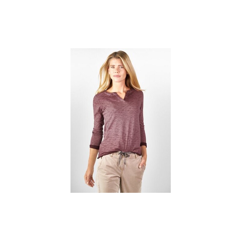 Damen CECIL Shirt mit Vintagewaschung CECIL rot L (42),M (40),S (38),XL (44),XXL (46)