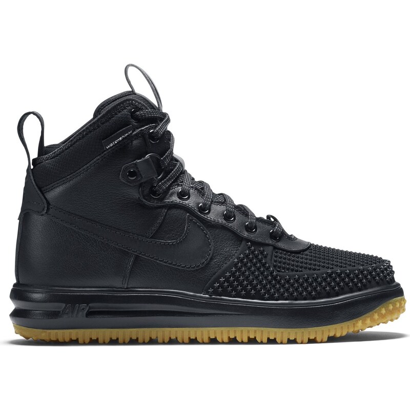 Nike Lunar Force 1 - High Sneakers aus Leder - schwarz