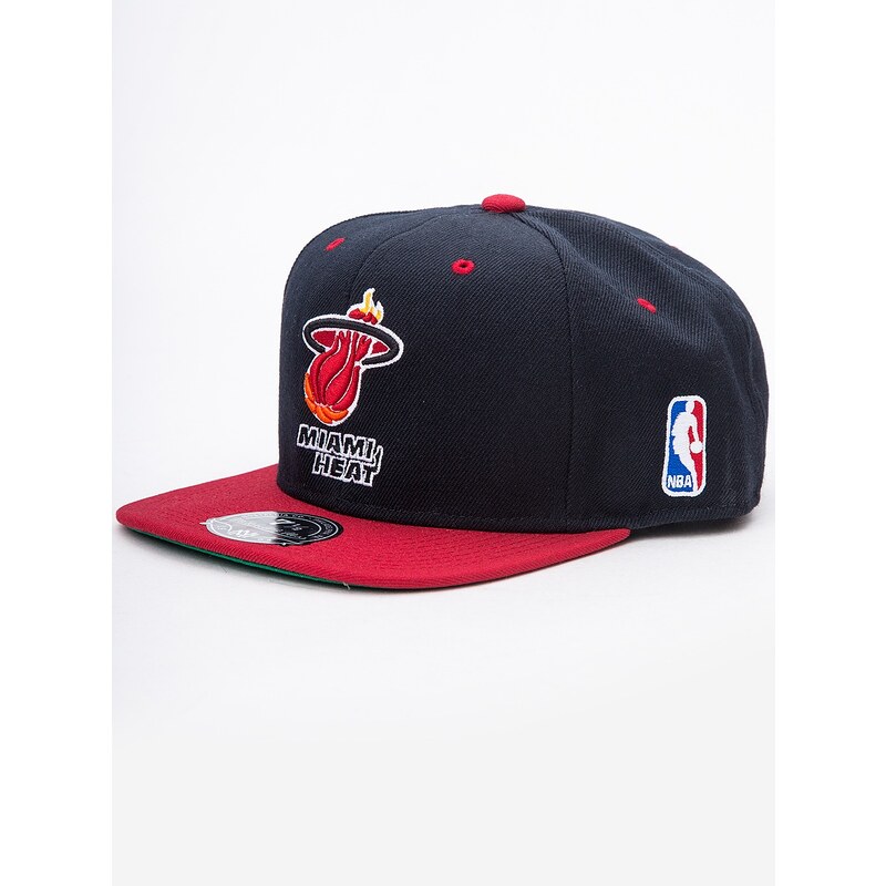 Mitchell & Ness Miami Heat NBA 2 Tone High Crown Fitted Black