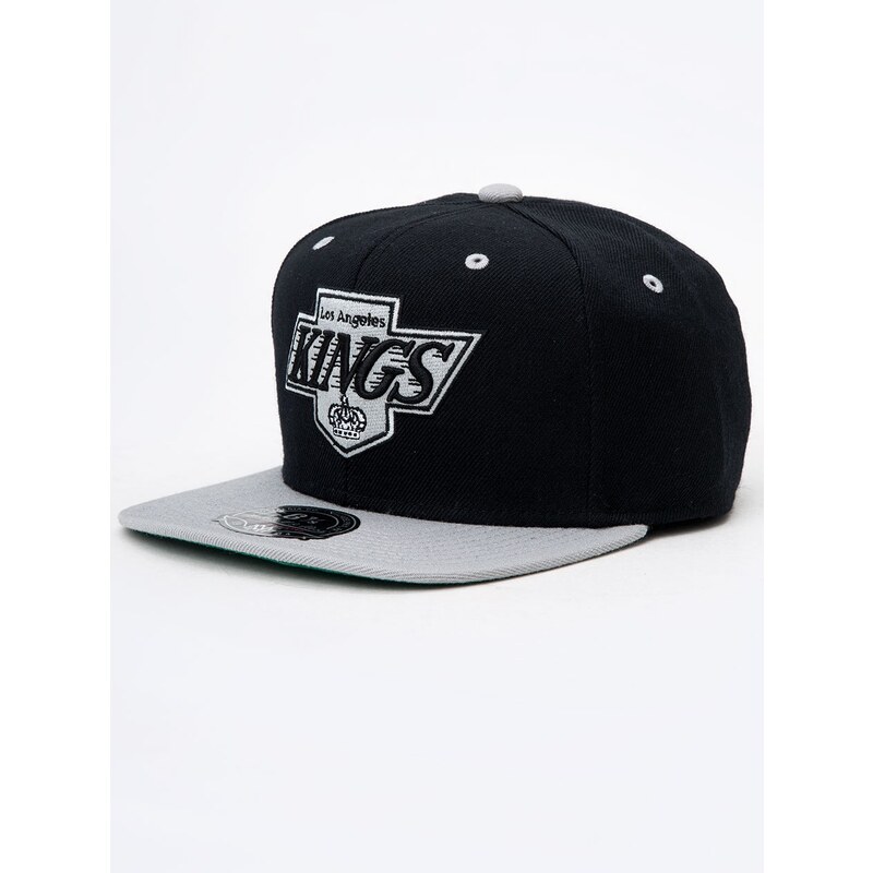 Mitchell & Ness Los Angeles Kings NHL 2 Tone High Crown Fitted Black