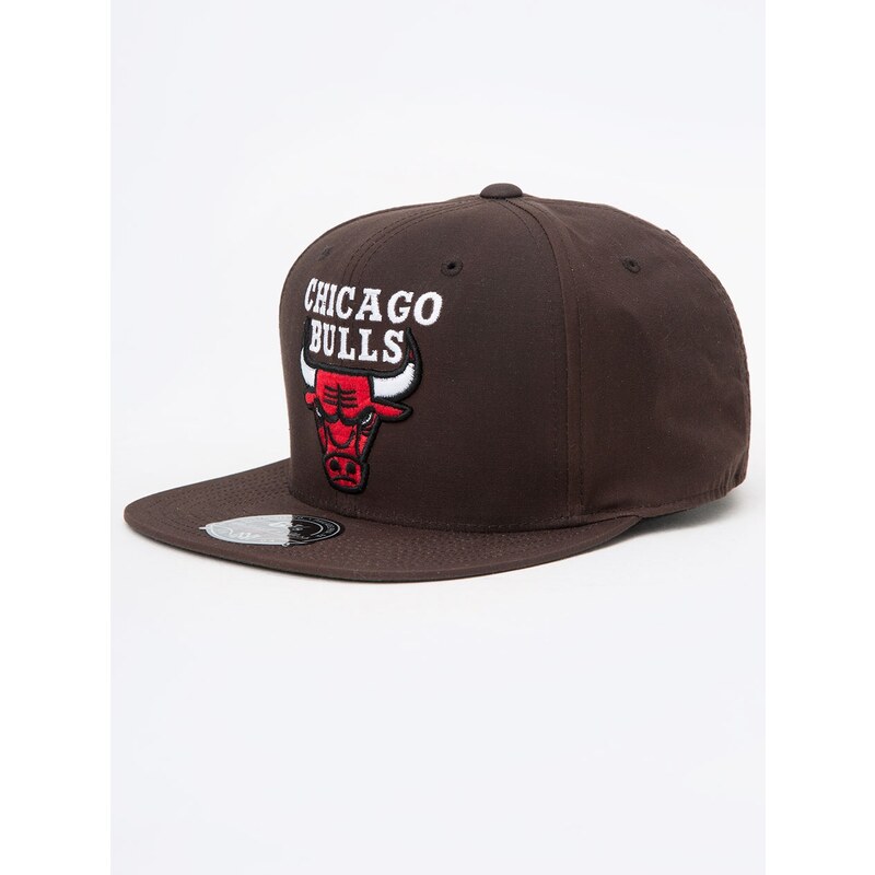 Mitchell & Ness Chicago Bulls NBA All Purpose Camo High Crown Fitted Brown