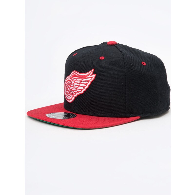 Mitchell & Ness Detroit Red Wings NHL 2 Tone High Crown Fitted Black
