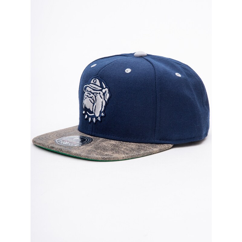 Mitchell & Ness Georgetown Hoyas NCAA History High Crown Fitted Navy