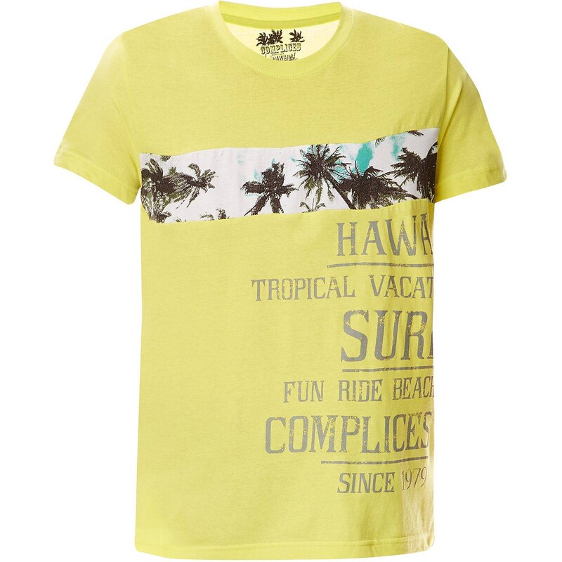 Complices T-Shirt - gelb