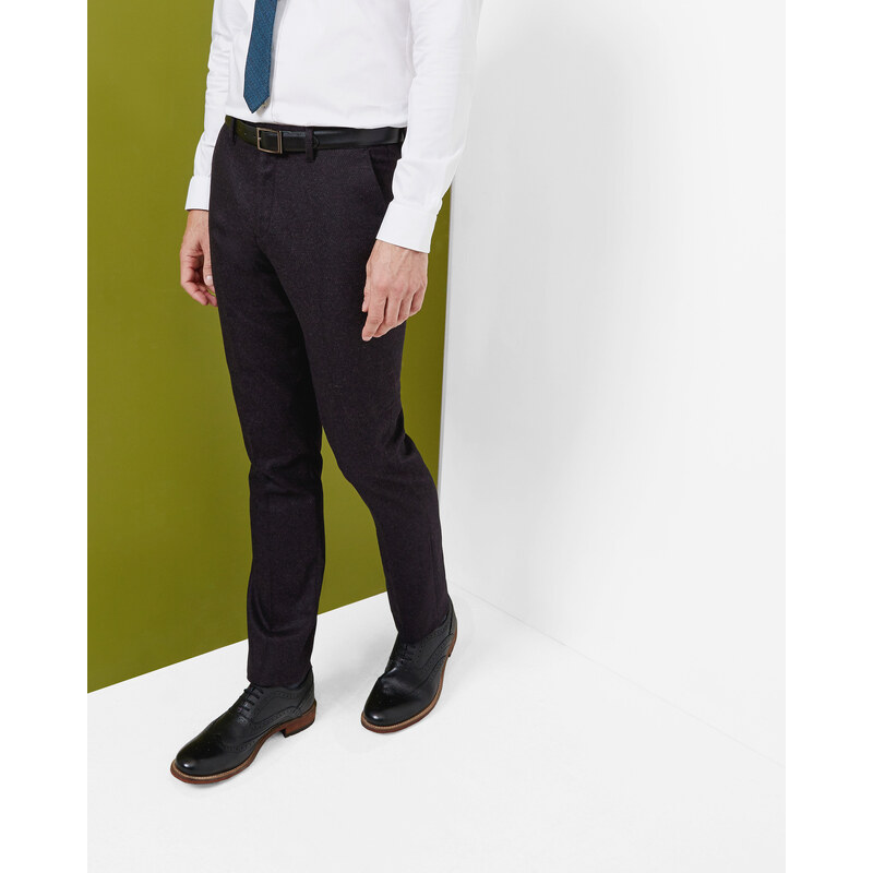 Ted Baker Hose mit Rautenmuster Lila
