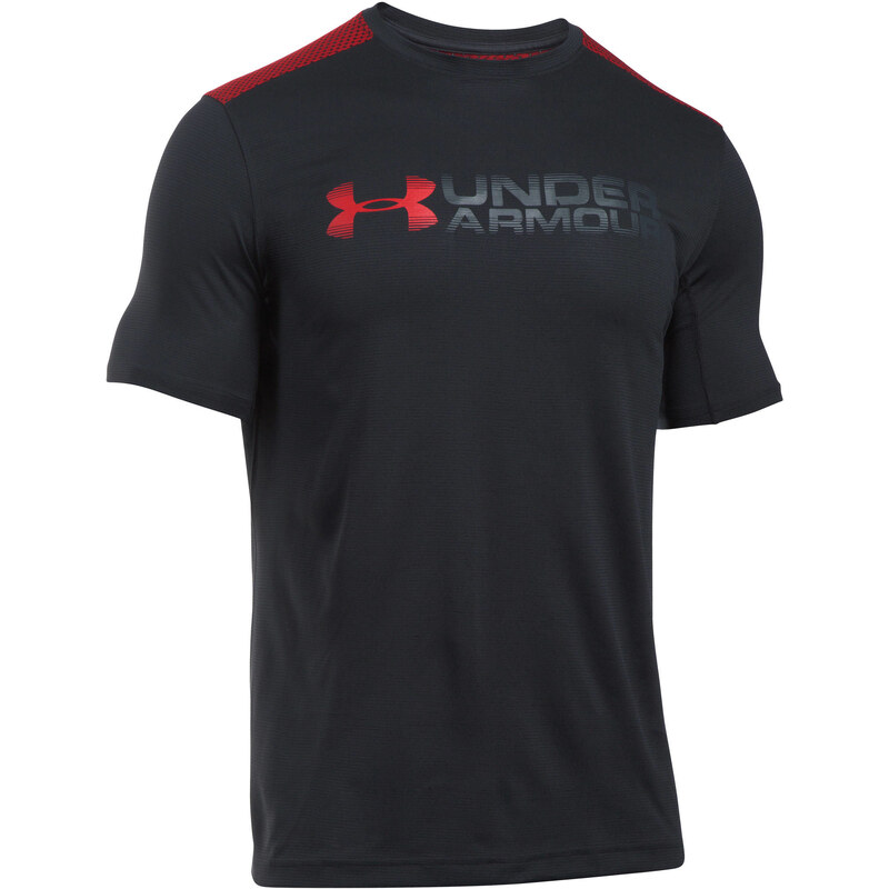 Under Armour: Herren Trainingsshirt / Funktionsshirt UA Raid MicroThread, schwarz, verfügbar in Größe L