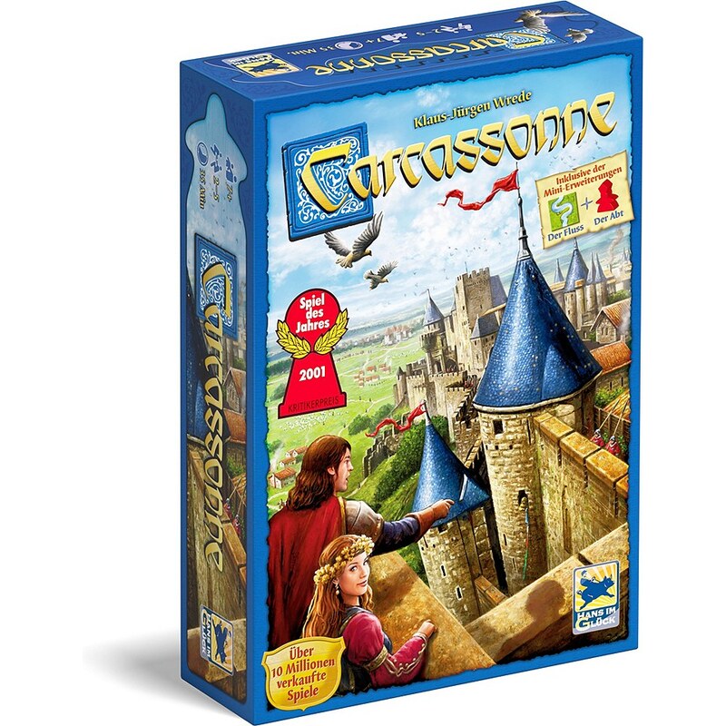 Schmidt Spiele Strategiespiel, »Carcassonne, Edition II«