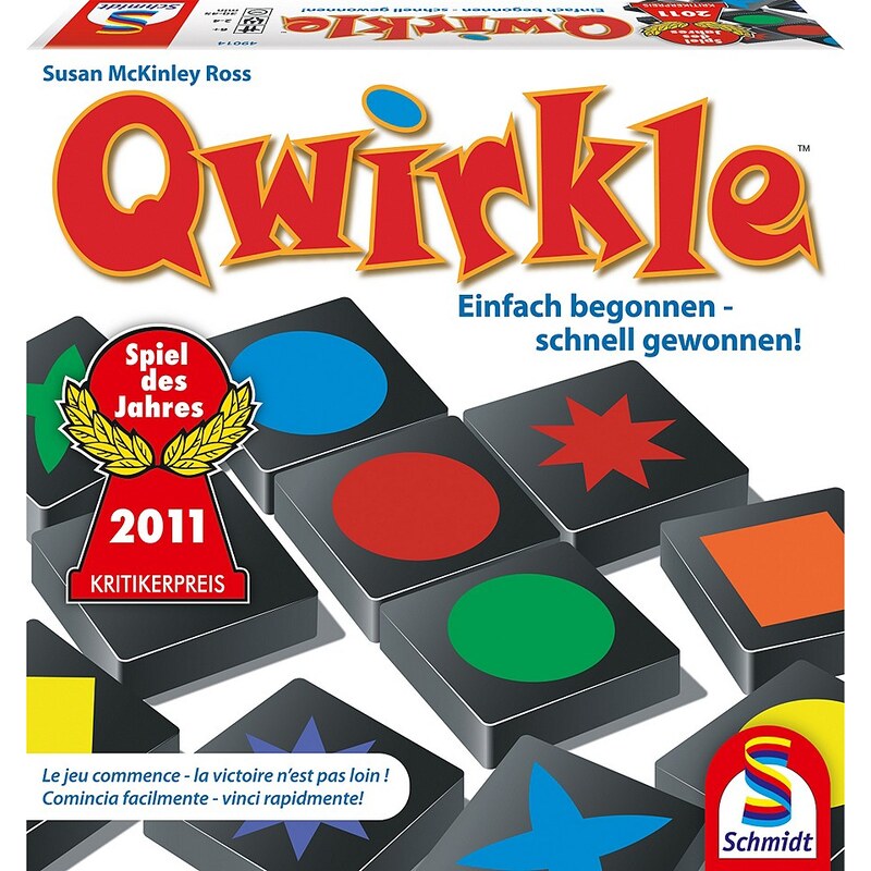 Schmidt Spiele Strategiespiel, »Qwirkle«