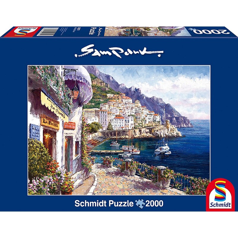 Schmidt Spiele Puzzle mit 2000 Teilen, »Amalfi am Nachmittag«