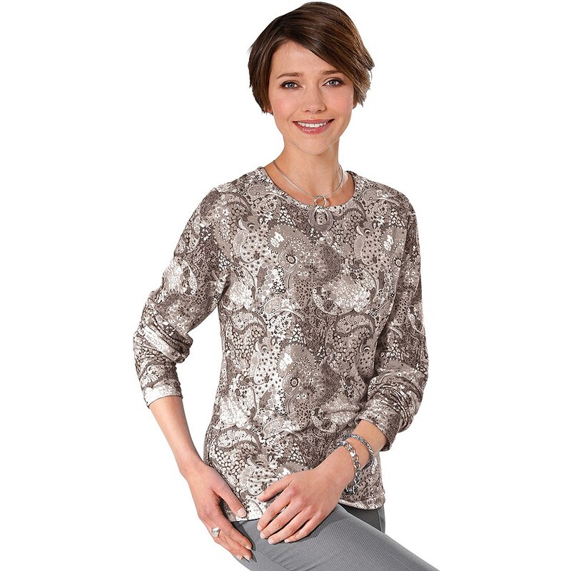 Classic Basics Winter-Shirt in attraktivem Paisleydessin