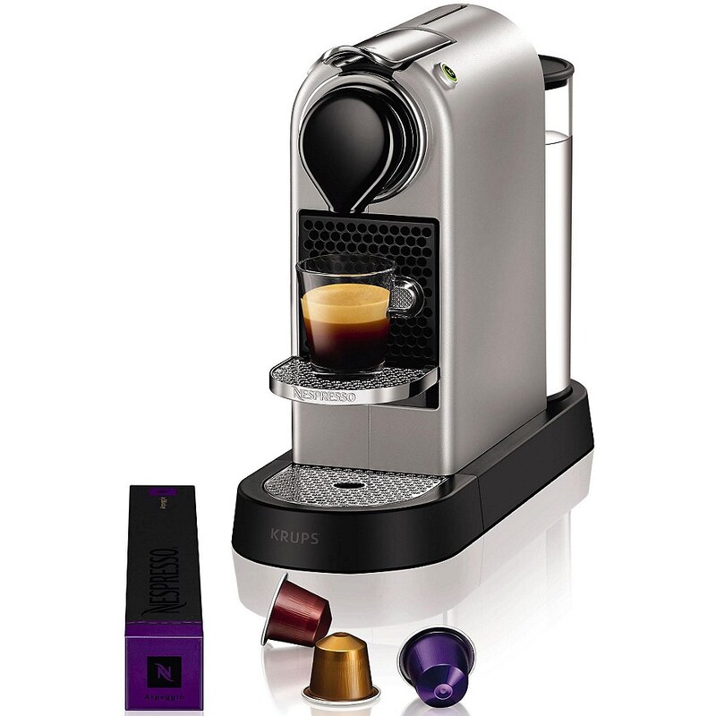 Krups NESPRESSO Kaffeekapselmaschine »XN740B New CitiZ«, Thermoblock-Heizsystem, 1 L Wassertank