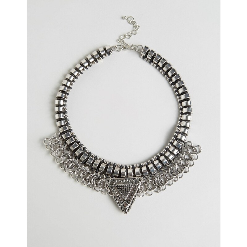 Cara Jewellery Cara NY - Statement-Kette - Silber