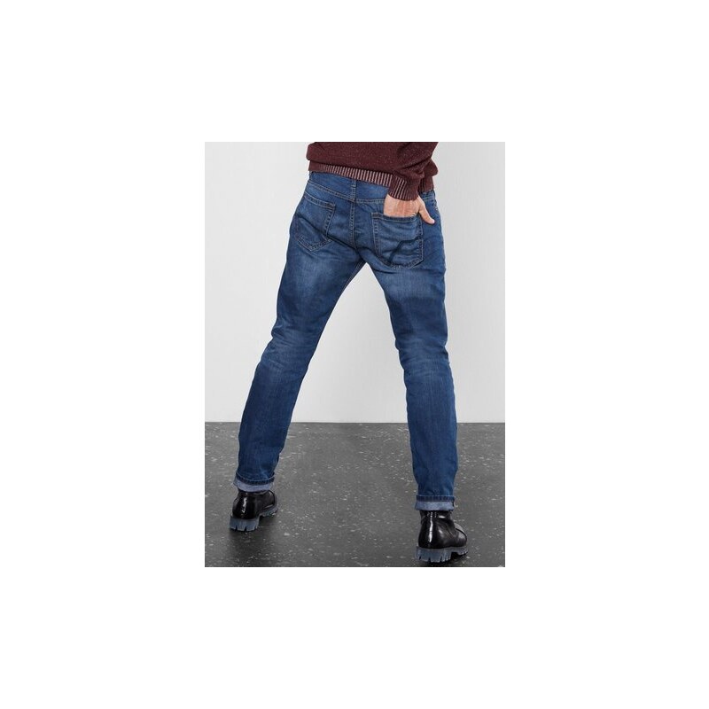 Q/S DESIGNED BY Q/S designed by Pete Straight: Used-Jeans blau 29,30,31,32,33,34,36,38