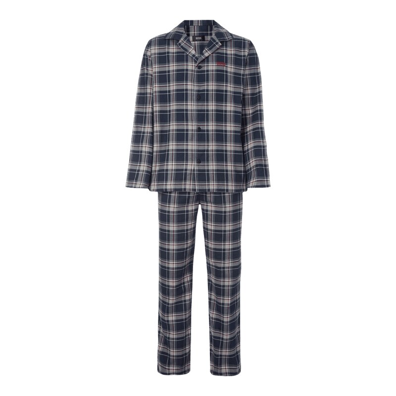 Boss Pyjama aus Baumwolle