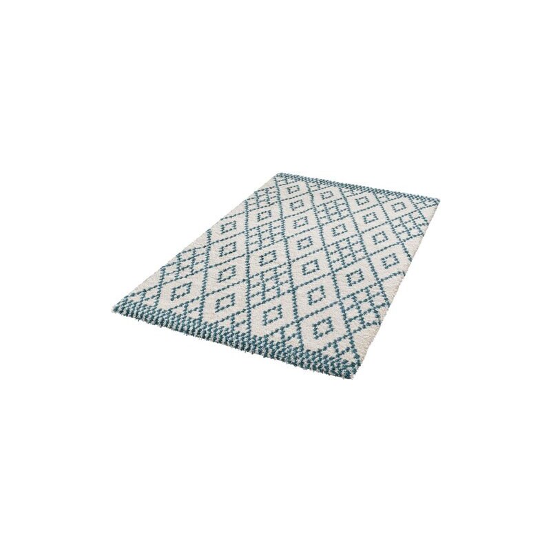 Hochflor-Teppich Mint Rugs Chess Höhe 35 mm gewebt MINT RUGS natur 2 (B/L: 80x150 cm),3 (B/L: 120x170 cm),4 (B/L: 160x230 cm),6 (B/L: 200x290 cm)