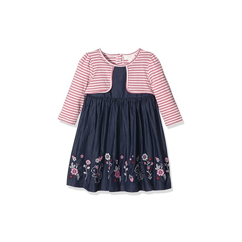 Pumpkin Patch Baby-Mädchen Kleid Boarder Embroidery Dress