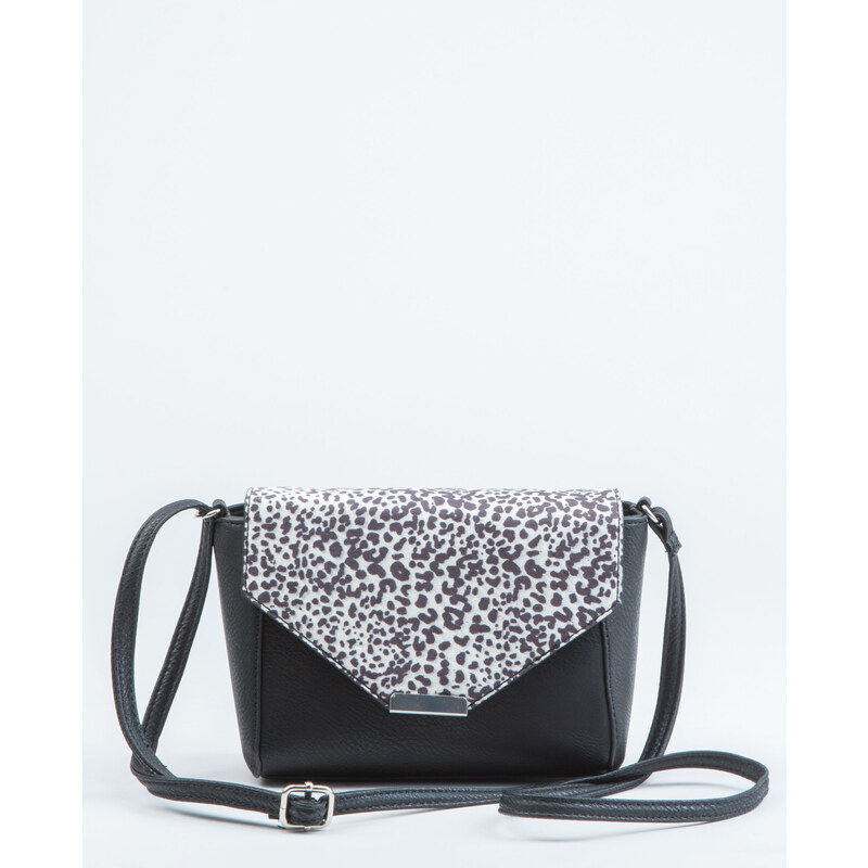 Boxy-Tasche mit Leoparden-Motiv Schwarz, Größe 00 -Pimkie- Mode für Damen