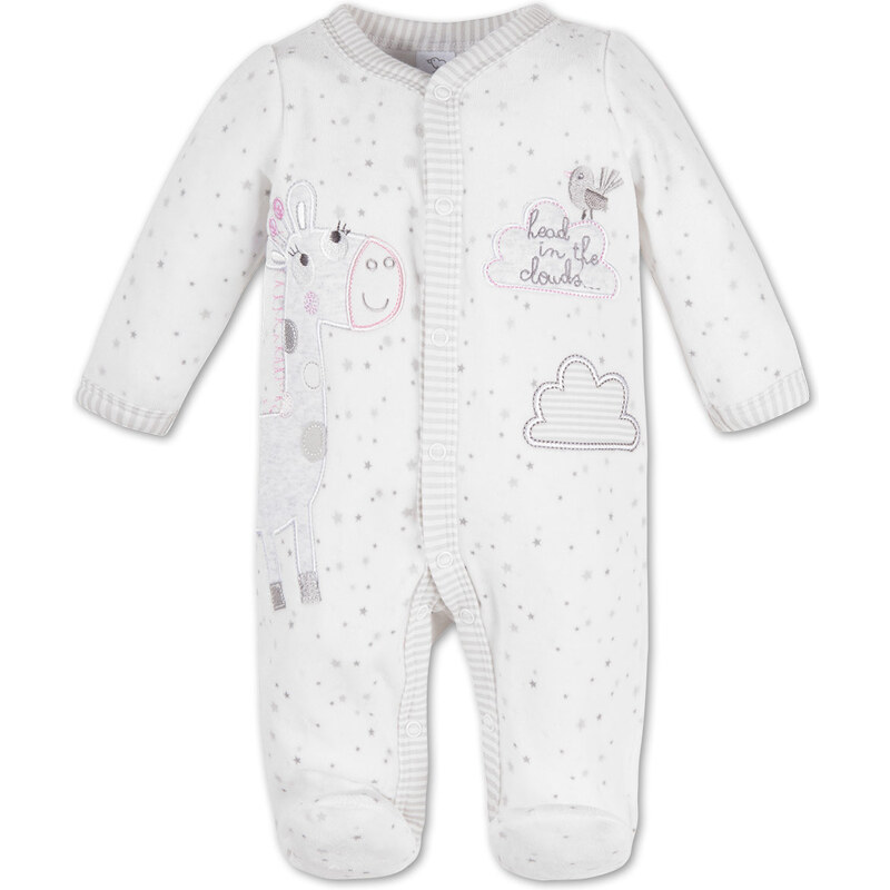 C&A Baby-Schlafanzug in Weiss