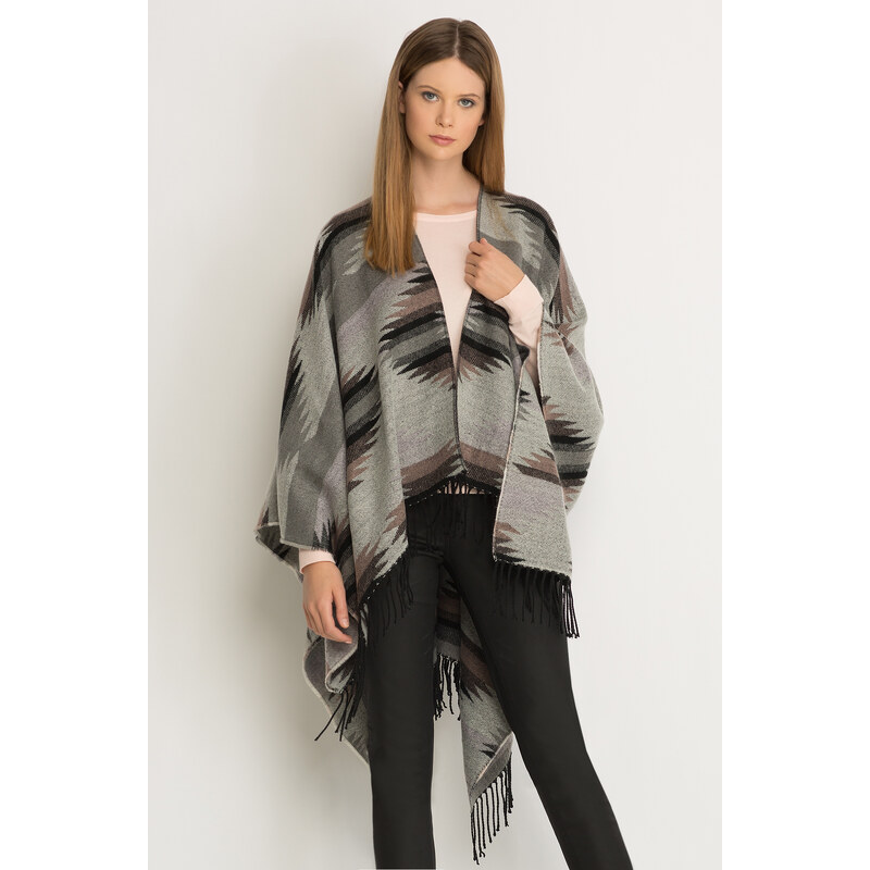 Orsay Poncho mit Muster