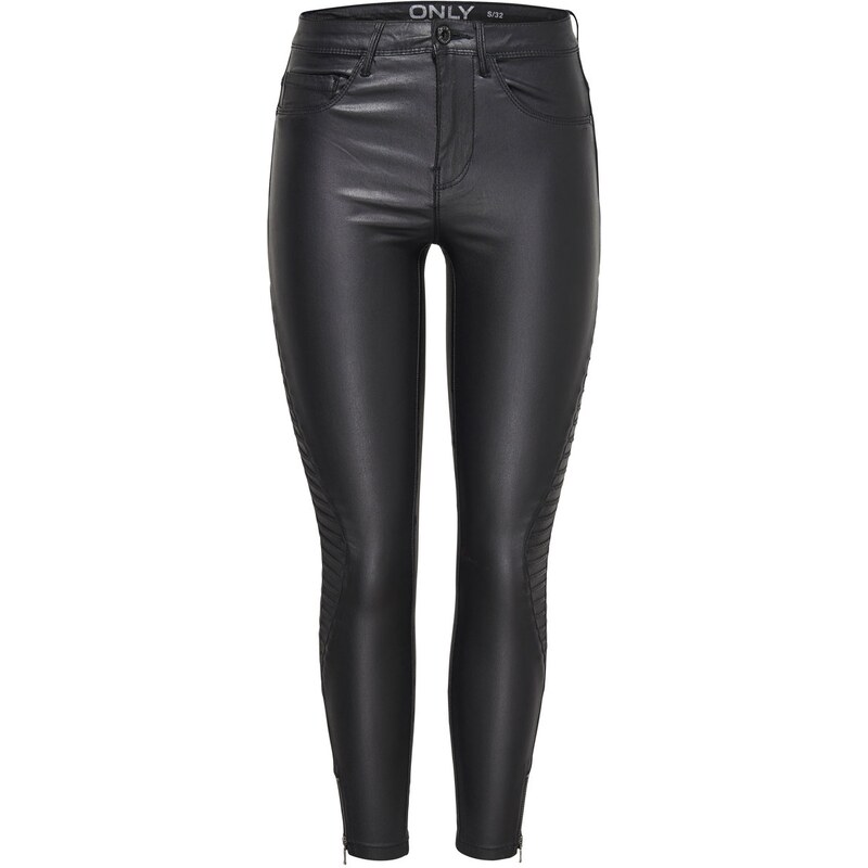 ONLY Royal Reg Rider Coated Skinny Fit Jeans