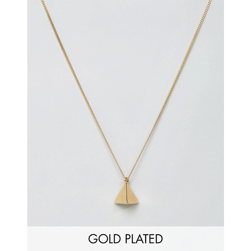 Love Bullets Lovebullets - Halskette mit pyramidenförmigem Anhänger in Gold - Gold