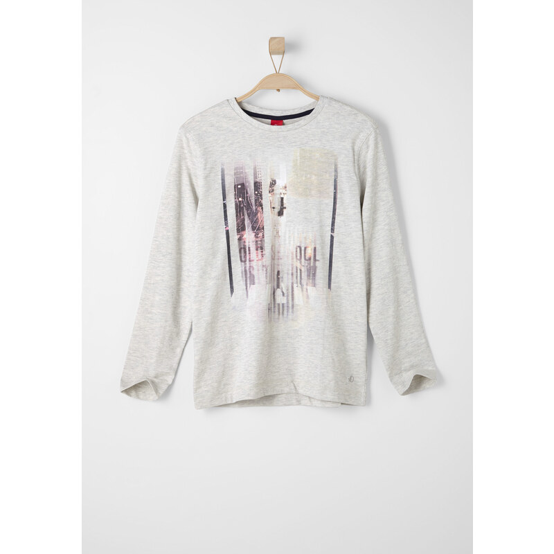 s.Oliver Longsleeve mit Print-Collage