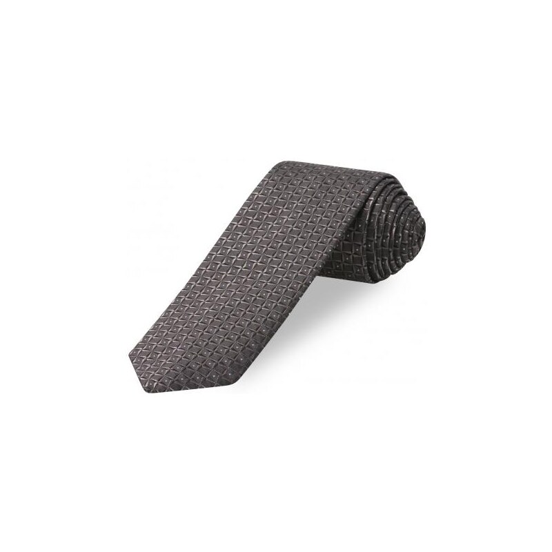 Paul R.Smith Herren Krawatte Breite 7 cm braun aus echter Seide